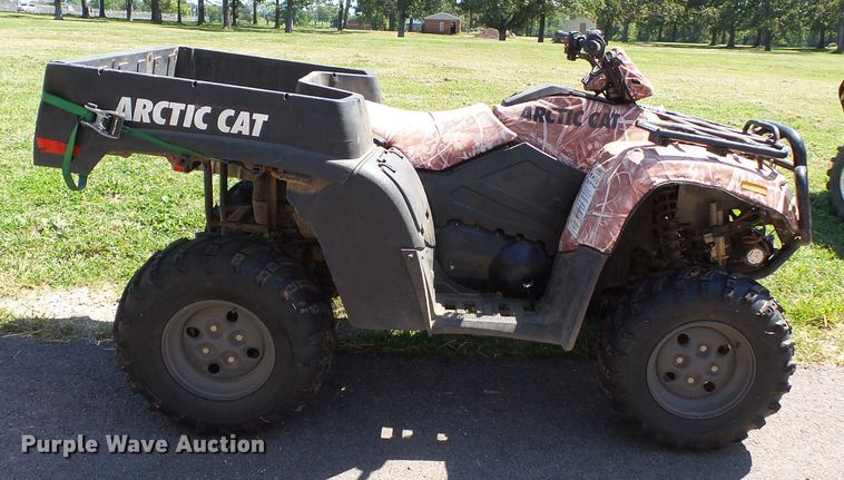 image for item DE7961 2007 Artic Cat 650 ATV