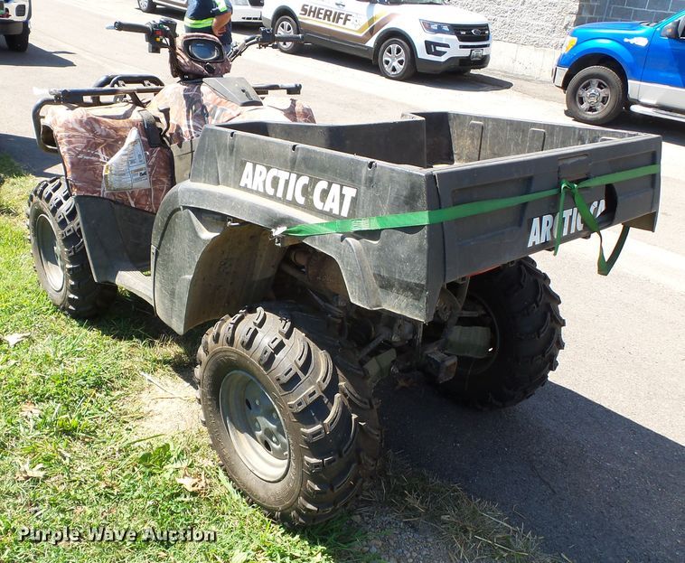 image for item DE7961 2007 Artic Cat 650 ATV