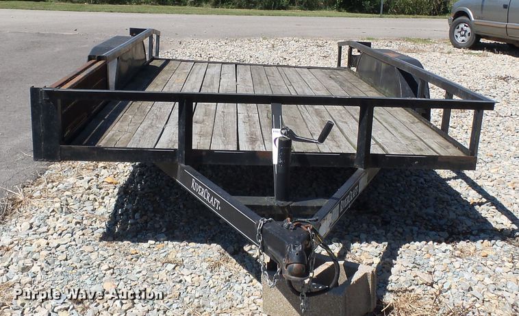 image for item DE7964 2011 Rivercraft utility trailer