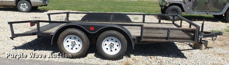 image for item DE7964 2011 Rivercraft utility trailer