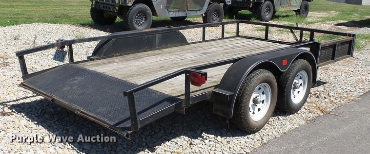 image for item DE7964 2011 Rivercraft utility trailer
