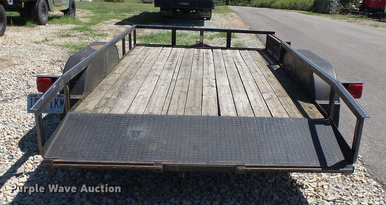 image for item DE7964 2011 Rivercraft utility trailer