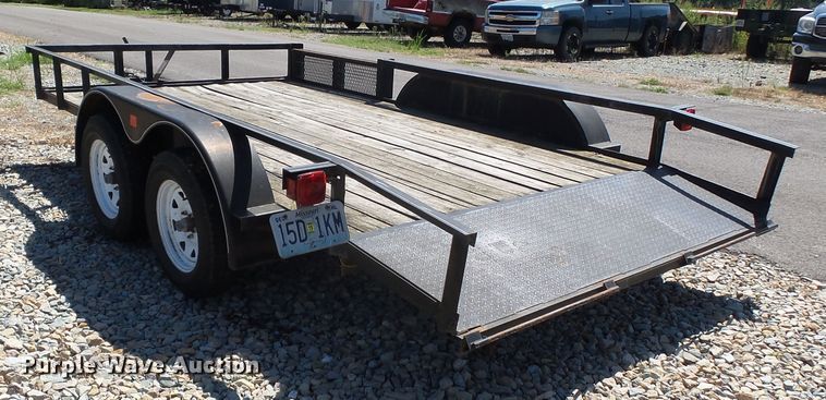 image for item DE7964 2011 Rivercraft utility trailer