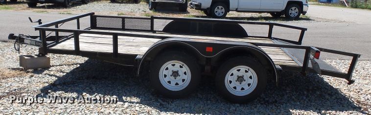 image for item DE7964 2011 Rivercraft utility trailer