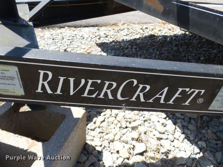 image for item DE7964 2011 Rivercraft utility trailer