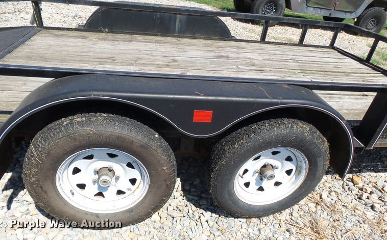 image for item DE7964 2011 Rivercraft utility trailer