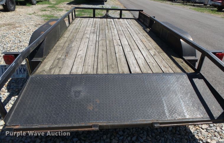 image for item DE7964 2011 Rivercraft utility trailer