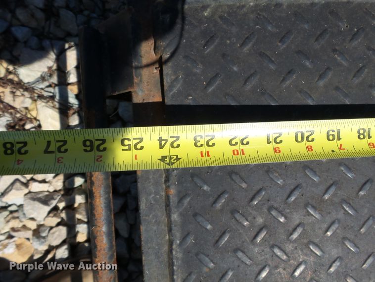 image for item DE7964 2011 Rivercraft utility trailer