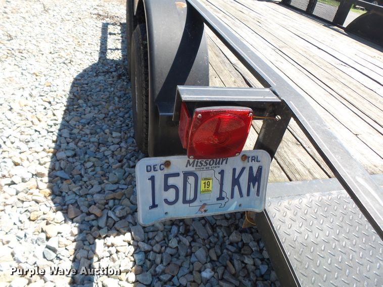 image for item DE7964 2011 Rivercraft utility trailer