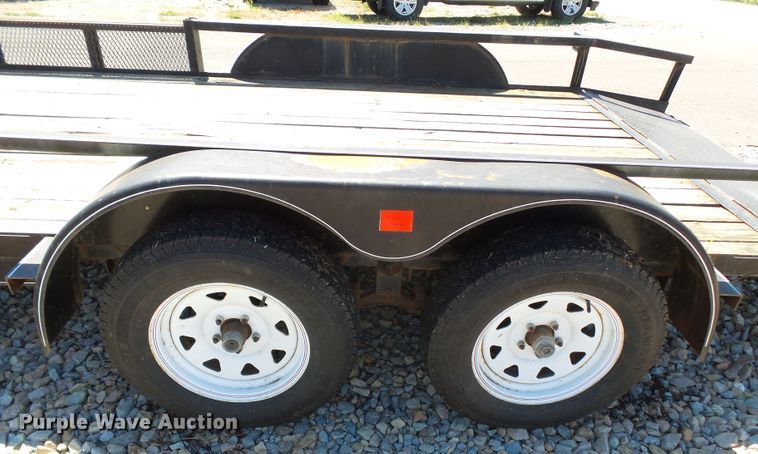 image for item DE7964 2011 Rivercraft utility trailer