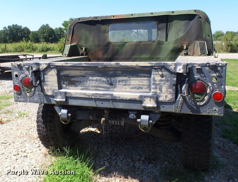 image for item DE7965 1987 Am General Hummer H1 SUV