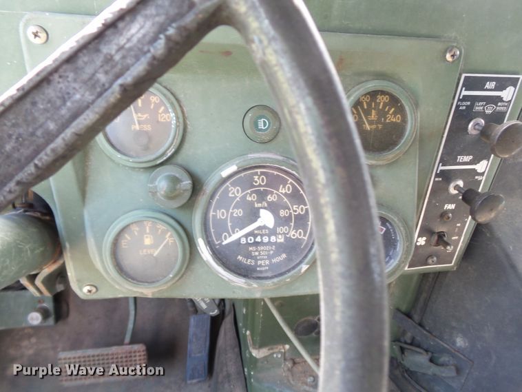 image for item DE7966 1992 Am General Hummer H1 SUV