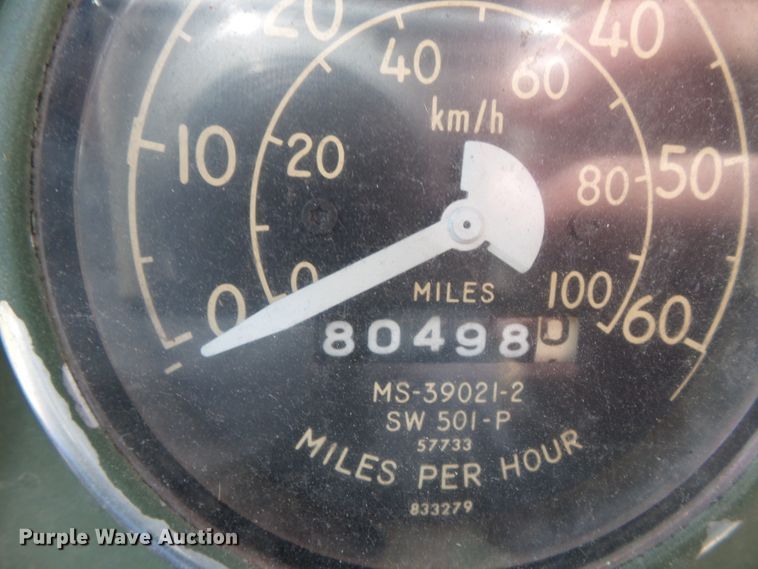 image for item DE7966 1992 Am General Hummer H1 SUV