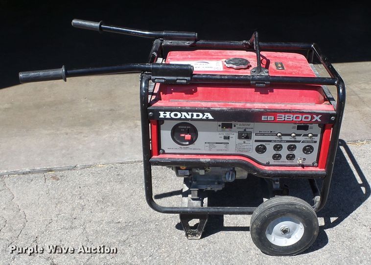 image for item DE7967 Honda EB3800X generator