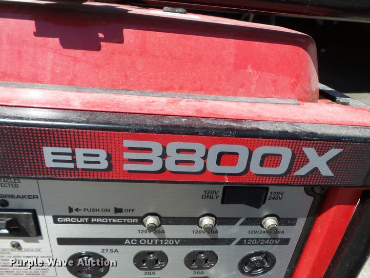 image for item DE7967 Honda EB3800X generator