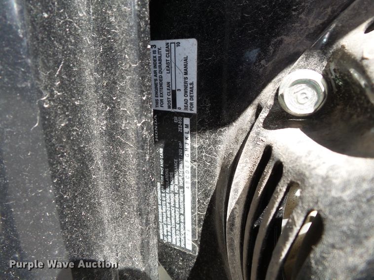 image for item DE7967 Honda EB3800X generator