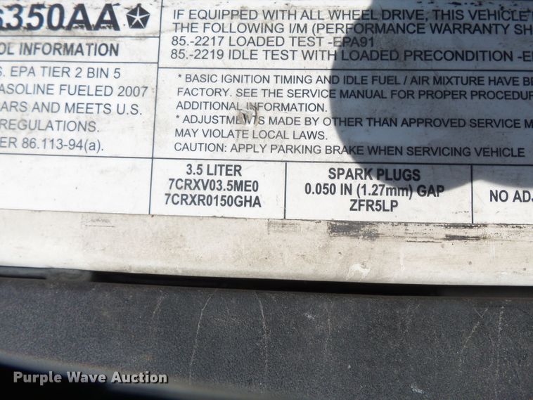 image for item DE7971 2007 Dodge Charger