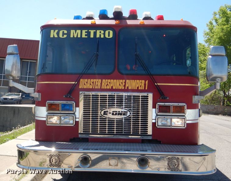 image for item DG1026 1996 E-one fire truck