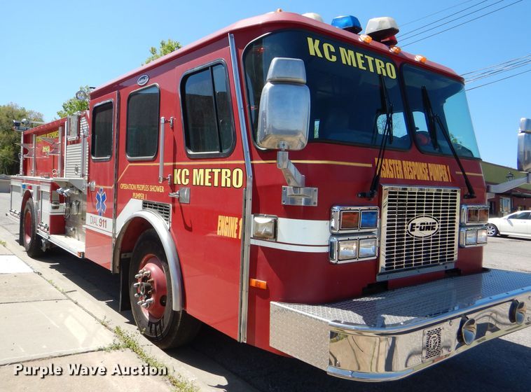 image for item DG1026 1996 E-one fire truck