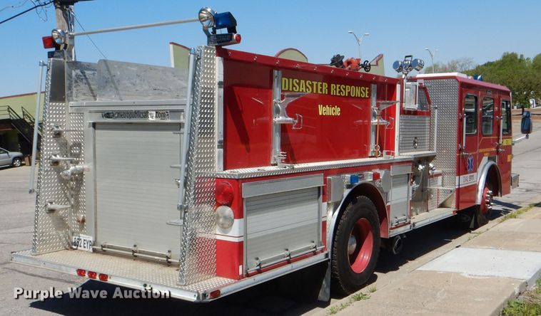 image for item DG1026 1996 E-one fire truck
