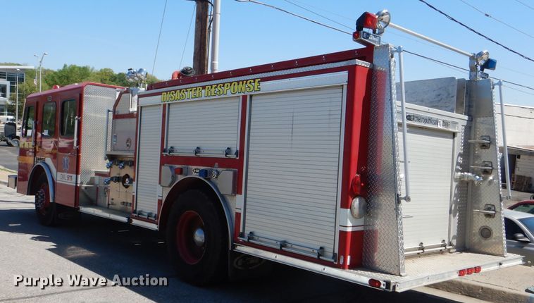 image for item DG1026 1996 E-one fire truck