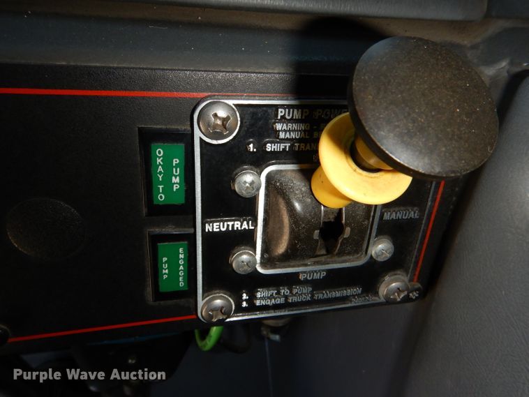 image for item DG1026 1996 E-one fire truck