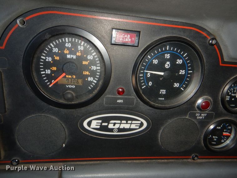 image for item DG1026 1996 E-one fire truck