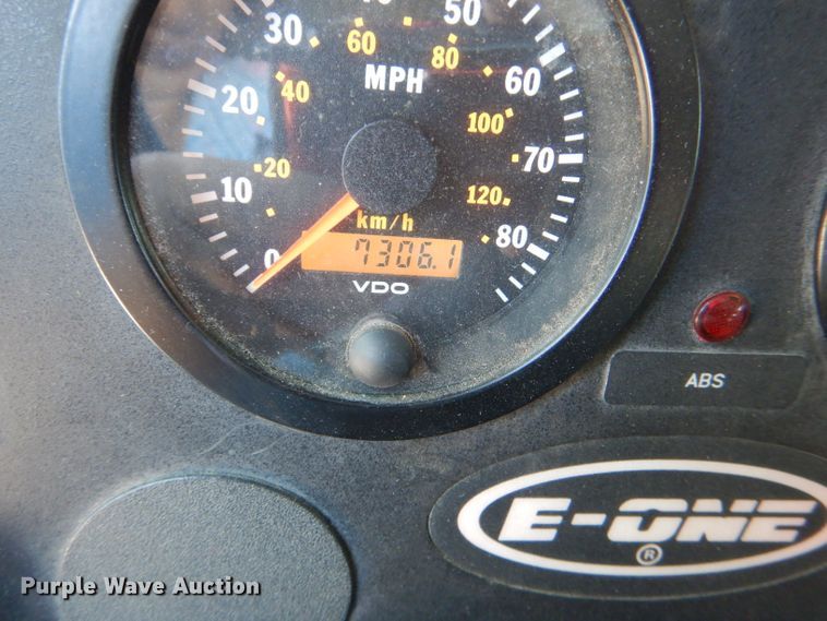 image for item DG1026 1996 E-one fire truck