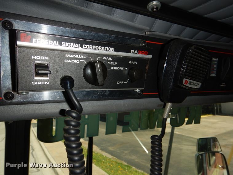 image for item DG1026 1996 E-one fire truck