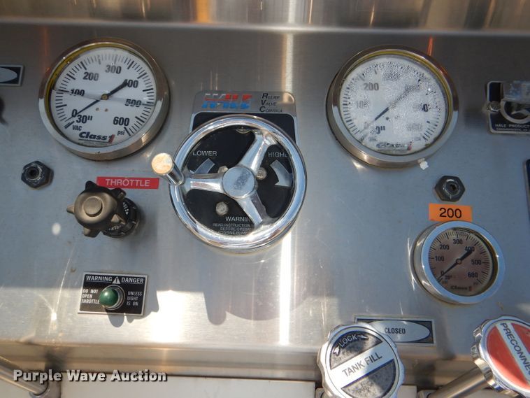 image for item DG1026 1996 E-one fire truck