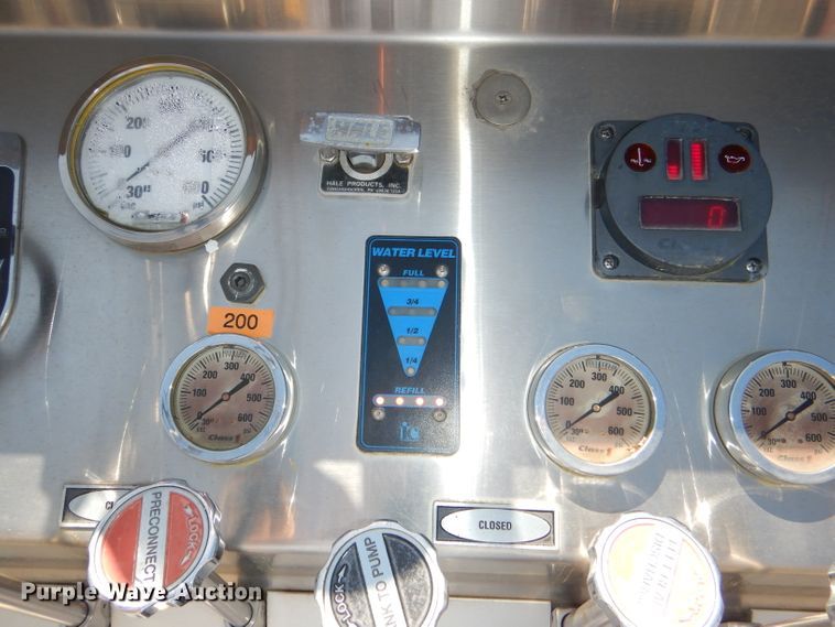 image for item DG1026 1996 E-one fire truck