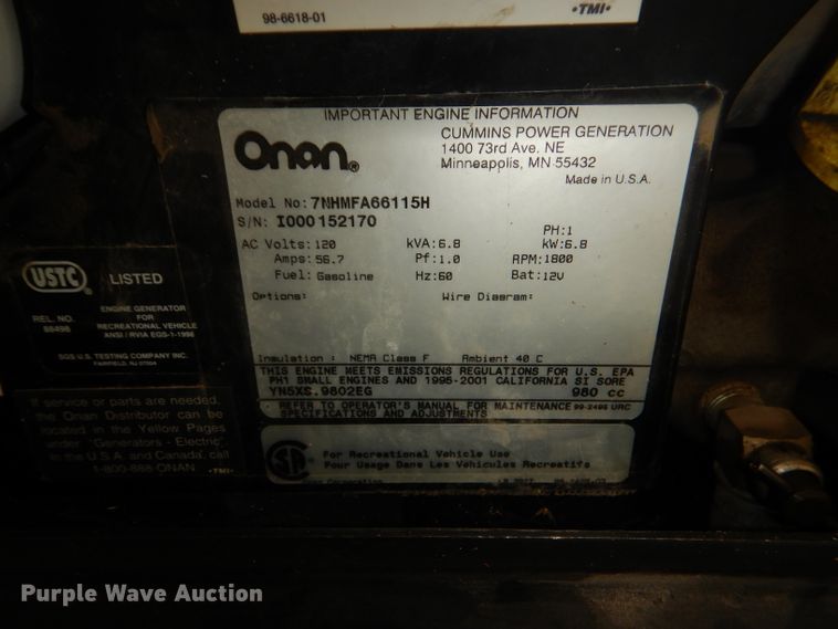 image for item DG4853 2001 Interstate sewer camera system trailer