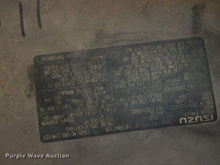 image for item DG4980 2012 Isuzu NQR refuse truck