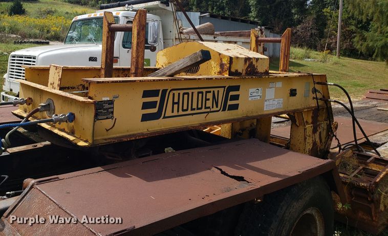 image for item DG7560 1993 Holden HGE44235 lowboy equipment trailer