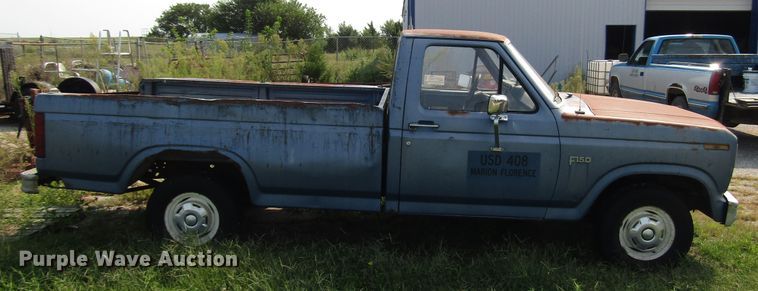 image for item DG8097 1985 Ford F150 pickup truck