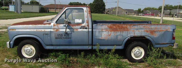 image for item DG8097 1985 Ford F150 pickup truck