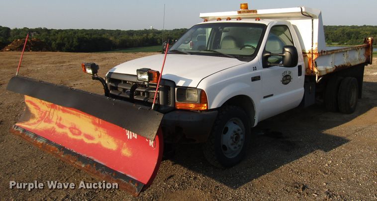 image for item DG8102 1999 Ford F450 Super Duty dump truck