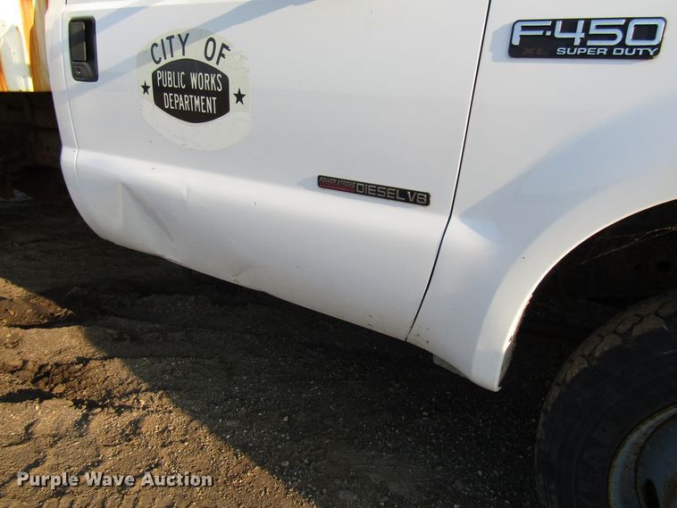 image for item DG8102 1999 Ford F450 Super Duty dump truck