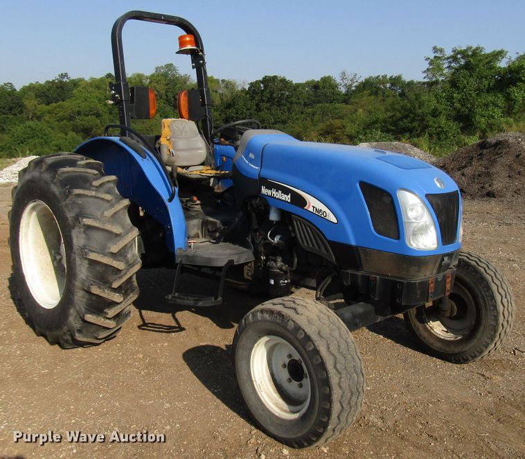image for item DG8105 2007 New Holland TN60A MFWD tractor
