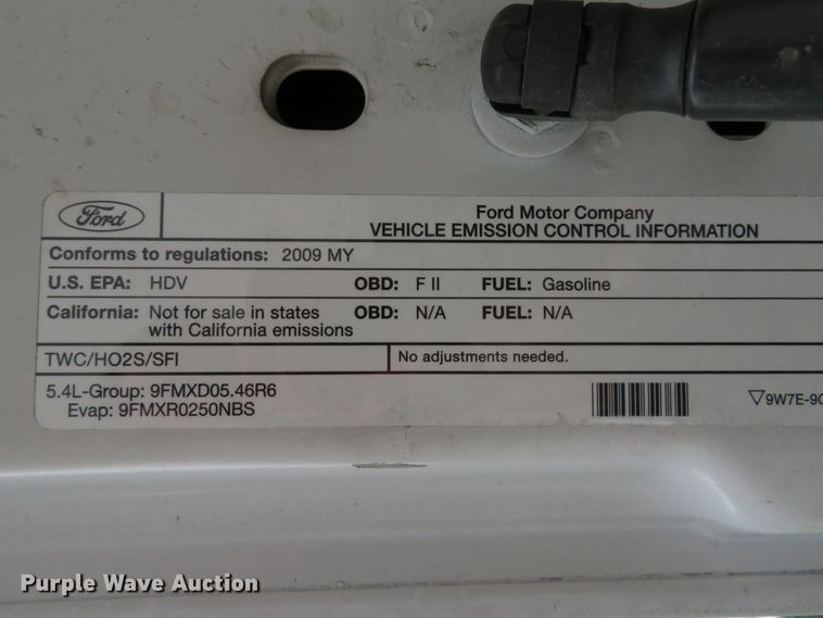 image for item DH1547 2009 Ford F250 Super Duty XL pickup truck