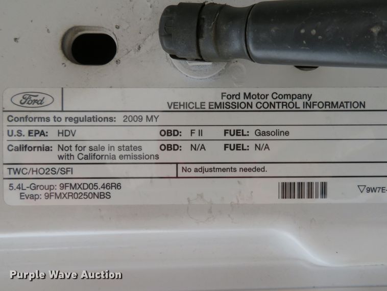 image for item DH1548 2009 Ford F250 Super Duty XL SuperCab pickup truck