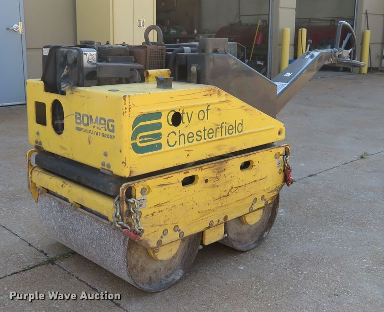 image for item DH1562 2009 Bomag BW65H double drum vibratory roller