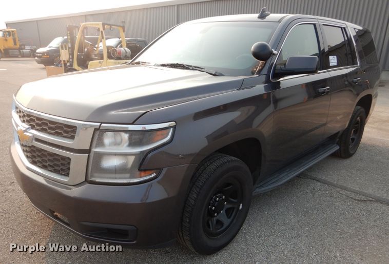 image for item DH2550 2016 Chevrolet Tahoe Police SUV