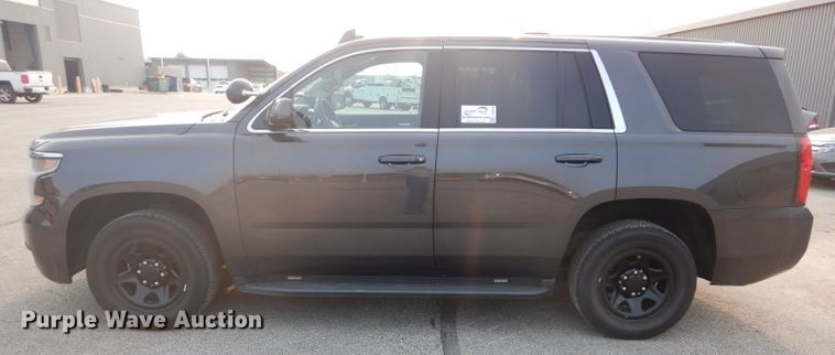 image for item DH2550 2016 Chevrolet Tahoe Police SUV