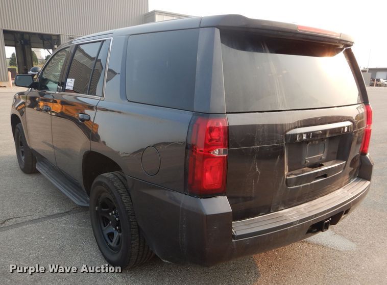 image for item DH2550 2016 Chevrolet Tahoe Police SUV