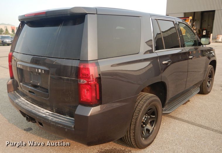 image for item DH2550 2016 Chevrolet Tahoe Police SUV