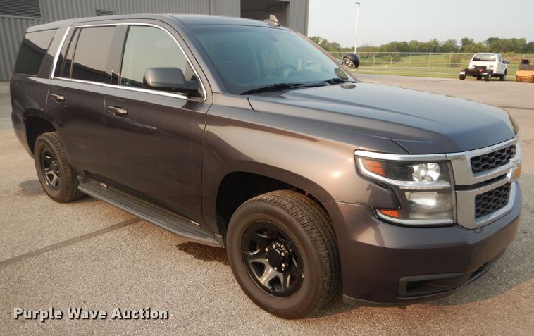 image for item DH2550 2016 Chevrolet Tahoe Police SUV