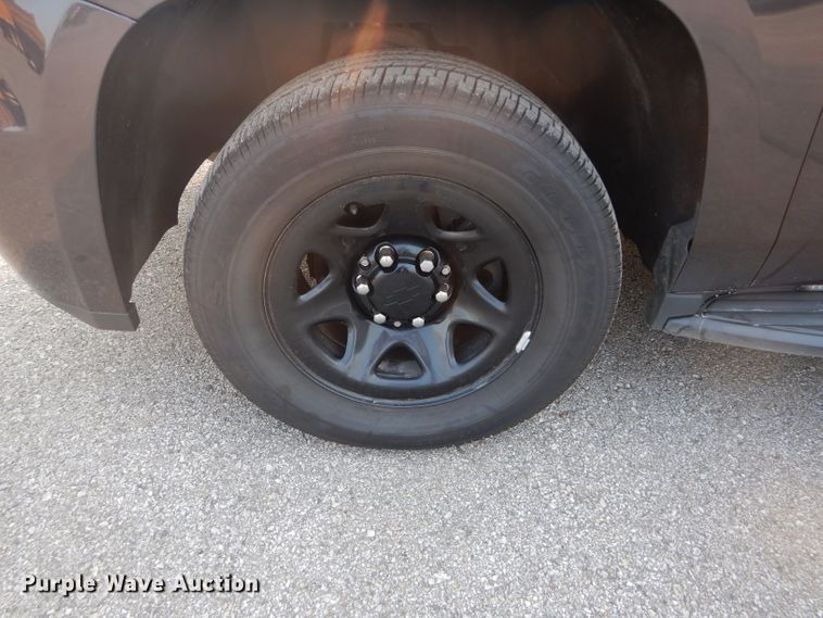 image for item DH2550 2016 Chevrolet Tahoe Police SUV