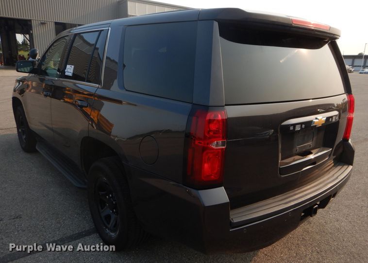 image for item DH2551 2016 Chevrolet Tahoe Police SUV