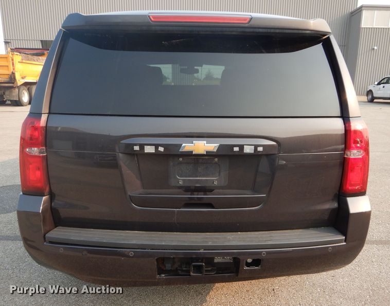 image for item DH2551 2016 Chevrolet Tahoe Police SUV